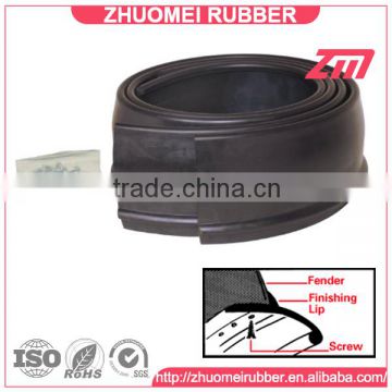 standard wheel flexy flare rubber fender extensions