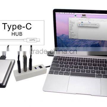 Forida 2015 USB3.0 HUB With Type C Cable photo-3