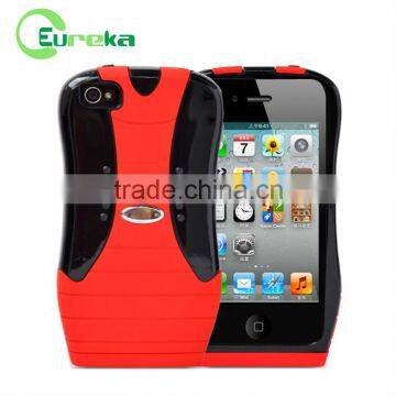 New arrival 2 in 1 women combo phone case for IPhone 4