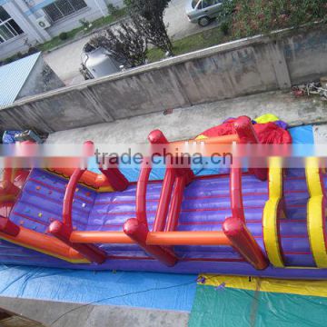 outdoor adult inflatable obstacle course