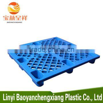 new polyethylene HDPE blue in china mesh nine-feet plastic pallet 1200x1000