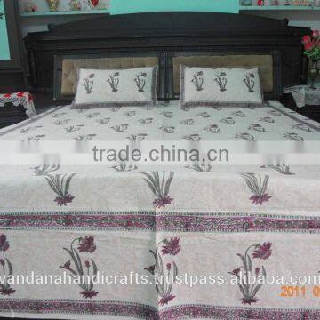 Indian Hand Block Print Duvet set Manufacture In india