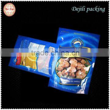 Laminated plastic food pouch