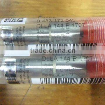 DLLA144P1707 common rail nozzle diesel engine nozzle DLLA144P1707 , injector nozzle DLLA144P1707