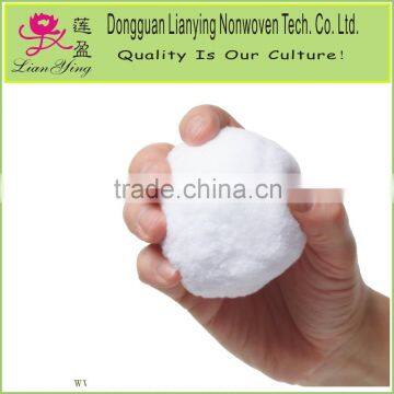 Ecofriendly polyester indoor snowball fight