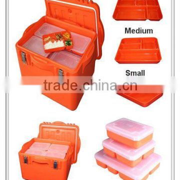 Insulated container for lunch box