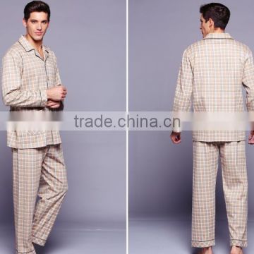 mens autumn cotton sleeping suit