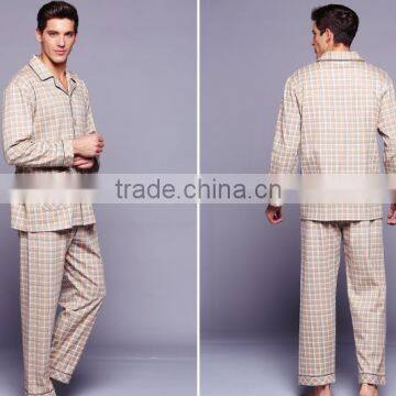 Mens Autumn Cotton Sleeping Suit