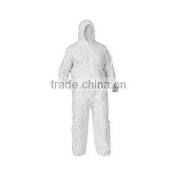 Disposable Coveralls Liquid and Particle Protection Hooded White 2X-Large (2XL) 25 Garments / Case