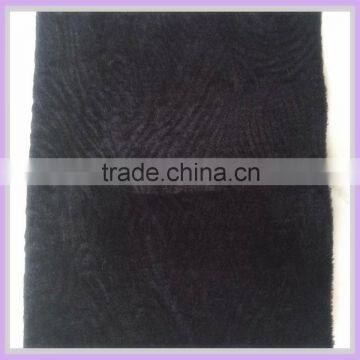 100% Austrialian Wool Moire Fabric Water Ripple Lamb Wool photo-3