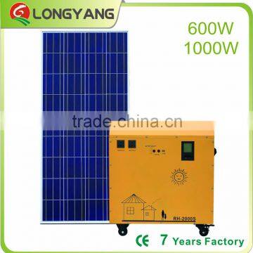 1000W pure sine wave Inverter solar power system 220V solar home generator with 12V 5V DC charge socket