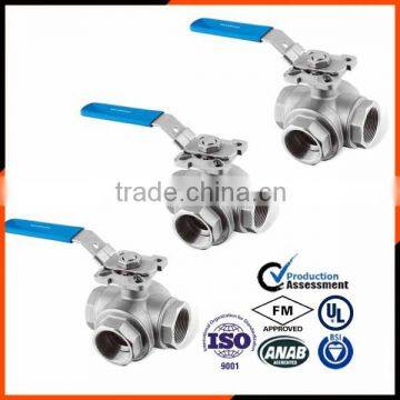 Stainless steel 304 Ball valve with ISO5211