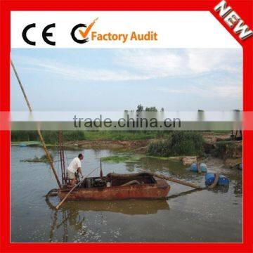 China latest diesel river sand dredge boat