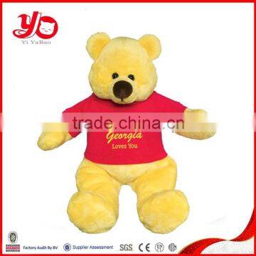 China Manufacturer of Youth Olympic Games Mascot,custom Soft Naughty Bear Plush Toy photo-6