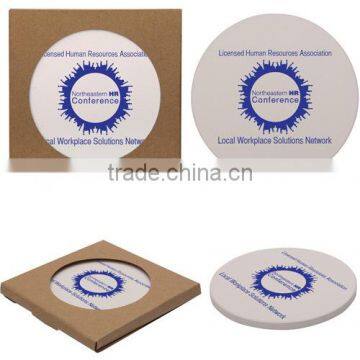 Round Absorbent Stone Coaster