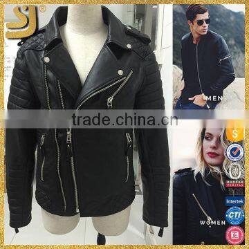 Hot selling womens leather jackets, jacket factory guangzhou leather jacket, women casual leather jacket