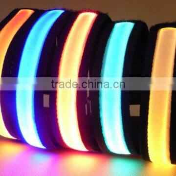 Sports equipment led armband for night sports/party/bar reflective led bands