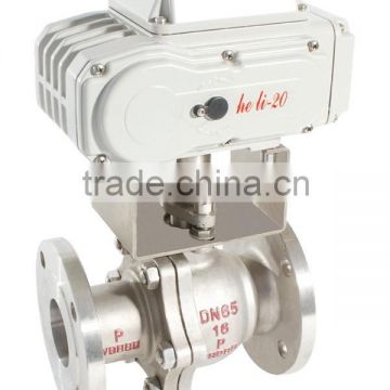 ball valve with electric actuator(direct installation)