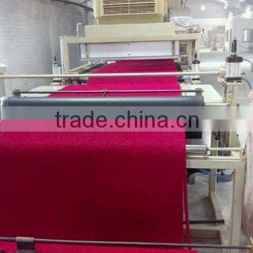 Wrinkle-Resistant PVC Plastic Door Carpet Roll Machine Production Line Manufacturer