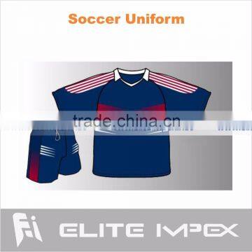 new stylish soccer uniform