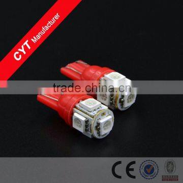 DC 12V T10 5SMD 5050 Red LED Car Lights Clearance Lights/Marker Light