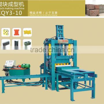 semi-automatic color paver block machine