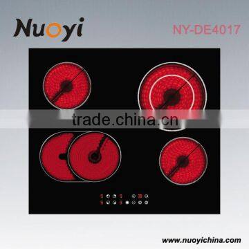 4 burner portable induction/ceramic cooker/hob cooking stoves NY-DE4017