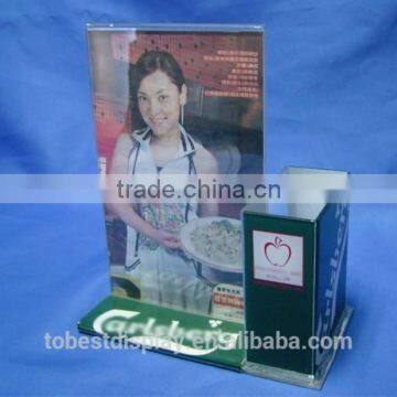 Wholesale Best Sale Modern Design Acrylic Table Stand Menu Holder photo-6