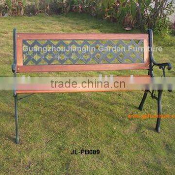 metal park bench, cast iron garden bench