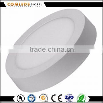 outdoor warm white 220v 2'x2' round led flat panel ceiling light 18w