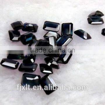 5*7mm square asscher cut gems sapphire