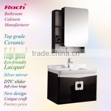 ROCH 8033 Sale Fast High Gloss Varnish Bathroom Cabinet,Plywood Cabinet,Cheap Cabinet