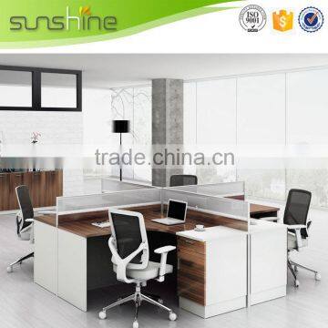 New Design High End Hot Sale 3 Person Office Workstation/office Furniture Made In China