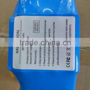 2016 Original rechargeable battery for 2 wheel balance scooter,lithium battery,hoverboard samsung battery