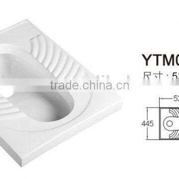 New item ceramic squatting pan