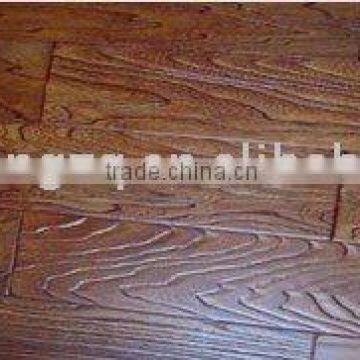 wood flooring(Embossment solidwood antique )