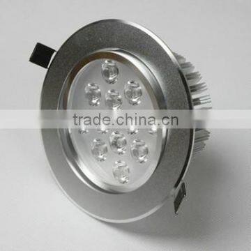 LED down lighting 12*1W,recessed lighting,high brightness,long lifespan,widely used for home and commercial lighting