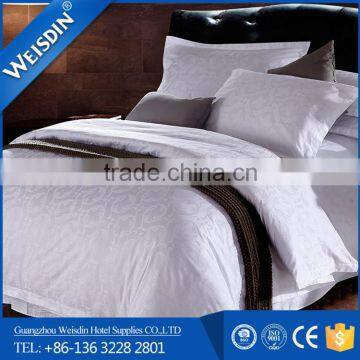 Hotel Use Wholesale Elegant Soft 100% Cotton Jacquard Hotel Bedding Set Duvet Cover