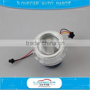 AILECAR New 2inch motorbike auto parts projector lens with led angel eye