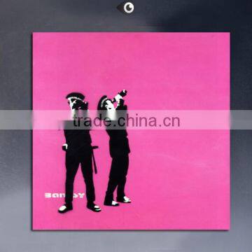 Pop75 Banksy printed canvas Posters