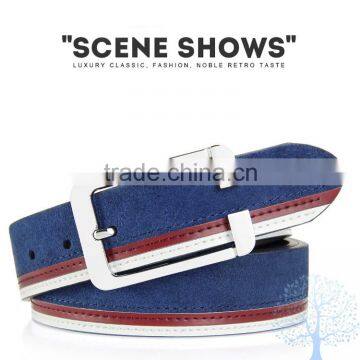 High quality Genuine Leather Belt in Suede,Young and Viable