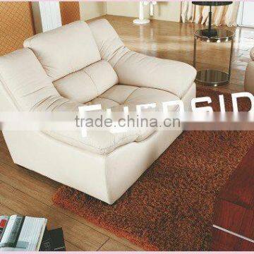 Indian Indoor Furniture White Leather Sectional Sofa Modern Quality Choice photo-4
