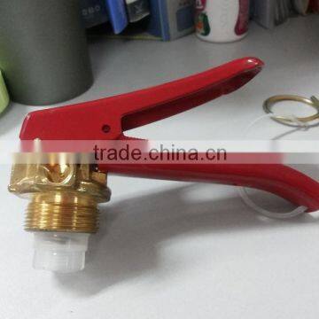 ABC dry powder fire extinguisher valve