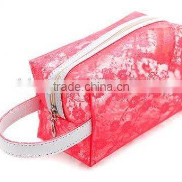 Ladies PVC cosmetic bag Makeup Handbag