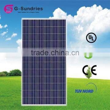 Stylish a-grade cell 300w poly solar panel