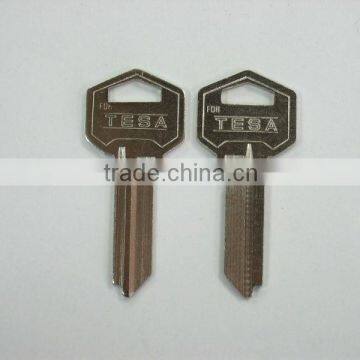 high quality brass key blank for TE3 and llaves