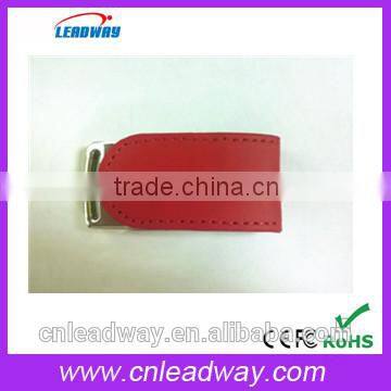 leather usb memory stick with customized logo engraved usb pendrive