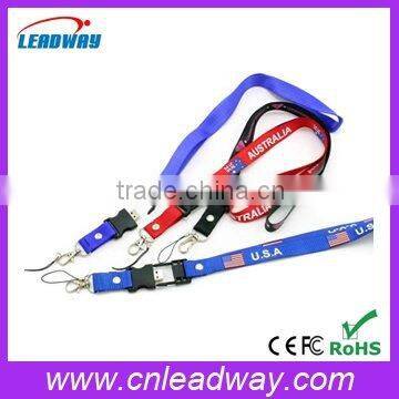 Lanyard flash disk