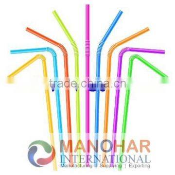 Plastic straw for cup, drinking straw.