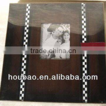 Wholesale luxury style leather wedding photo albums